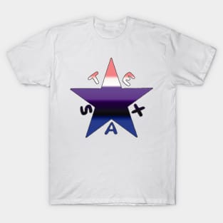 Texas Pride- Genderfluid-Textless T-Shirt